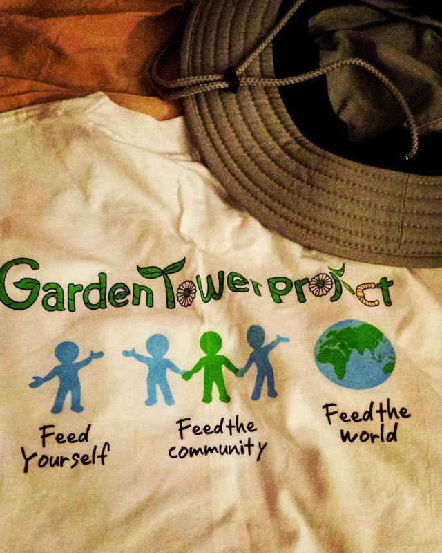 Garden Tower 2 t shirt