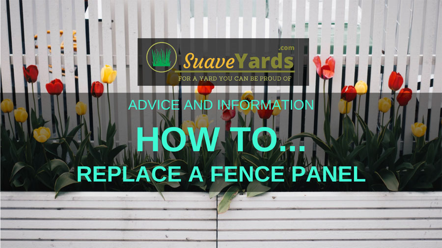 How to replace a fence panel header image
