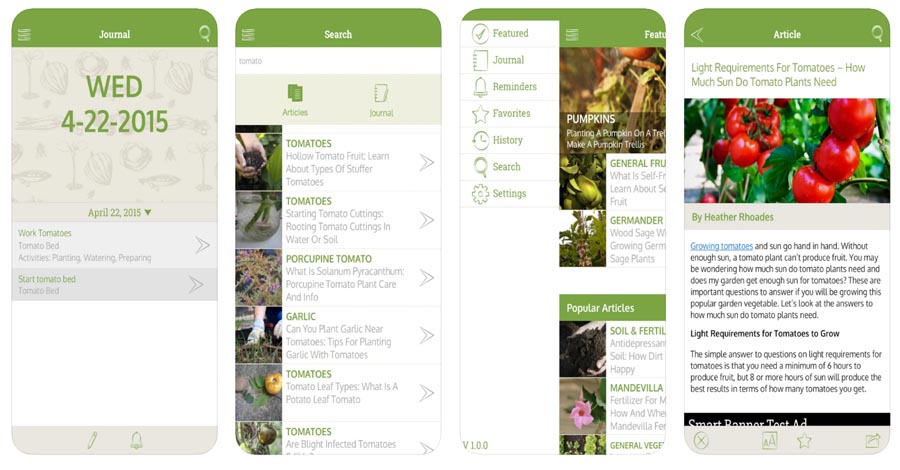 Gardening Companion apps