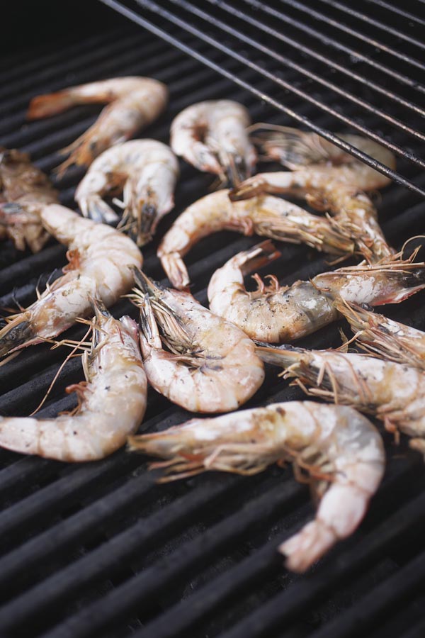 Shrimp on the Barbecue Grill