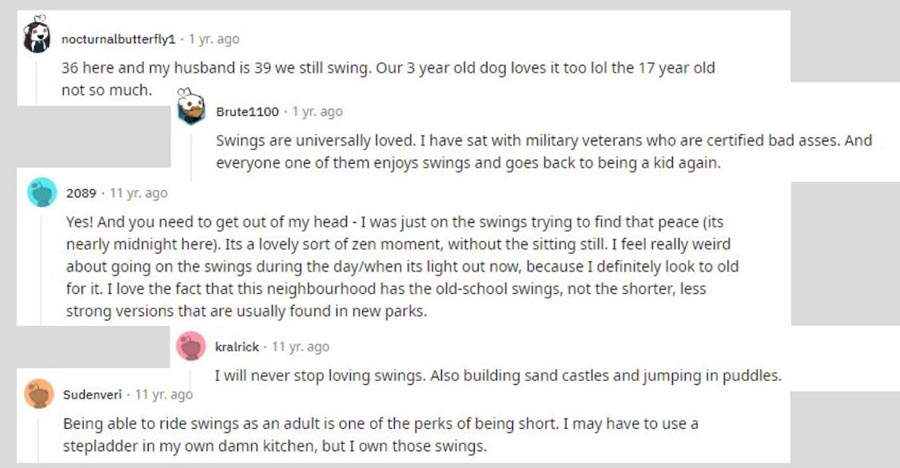 Quotes about swing sets
