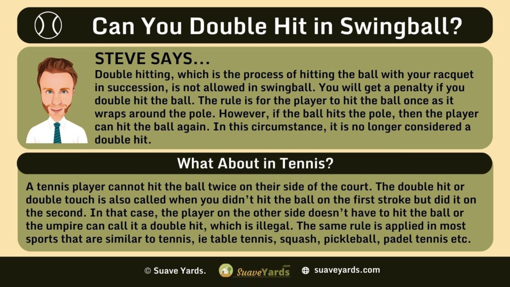 INFOGRAPHIC Answering the question Can You Double Hit in Swingball