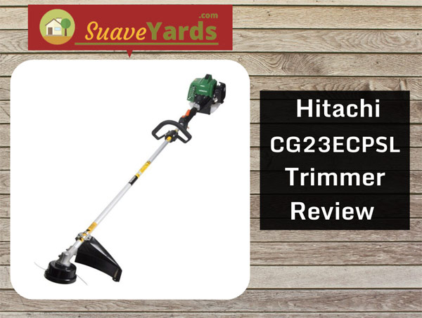 Hitachi CG23ECPSL - The Most Comfortable Weed Eater (Ever)!