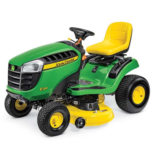 john deere e120 42 in hydrostatic lawn tractor