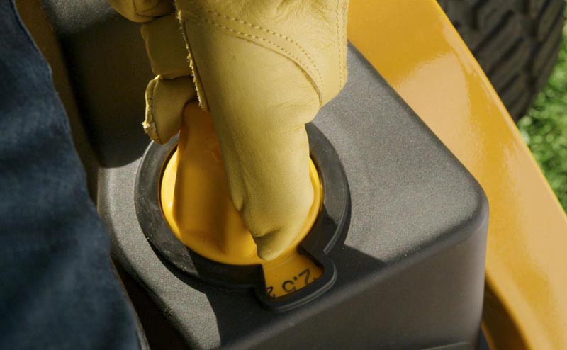 Cub Cadet Ultima ZT1 cutting height