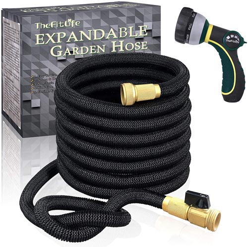 Expandable garden hose
