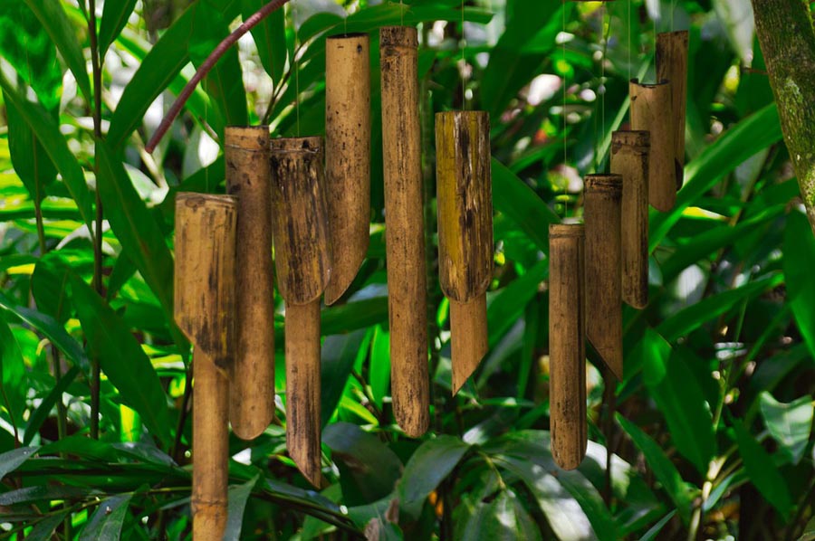 Wind Chimes Costa Rica Cartago Bamboo